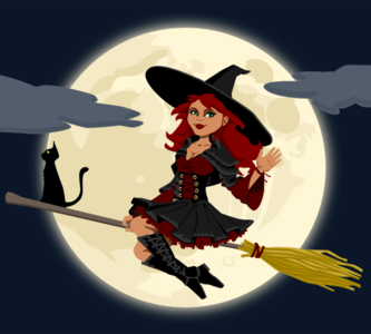 clip art clipart svg openclipart color fly flying silhouette woman kid cartoon halloween symbol female shadow 女孩 moon holiday cat night hat celebration magic modern fairy room tale trendy robe broomstick broom witch october 31 帽子 月 月亮 月球 剪贴画 颜色 符号 卡通 剪影 假日 节日 假期 女人 女性 万圣节 庆祝 阴影 小孩 儿童 现代 飞行
