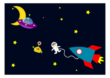 clip art clipart svg openclipart green blue yellow flying man space rocket moon stars object astronaut craft alien walk spacewalk outer space rocket universe one eyed extraterrestrial extraterrestrial space one eye unidentified starts 月 月亮 月球 剪贴画 男人 绿色 草绿 蓝色 黄色 飞行