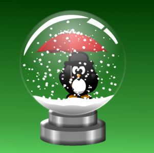 clip art clipart svg openclipart red color 动物 snow winter penguin tux globe umbrella holding hold brolly 剪贴画 颜色 红色 冬天 冬季 雪