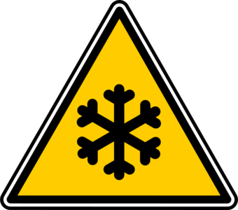 clip art clipart svg openclipart black ice yellow 图标 sign symbol label warning product hazard danger triangle roadsign caution information triangular traffic sign labelling biohazard freeze frost icy road 剪贴画 符号 标志 黑色 黄色 路标 标签 危险 警告 三角形