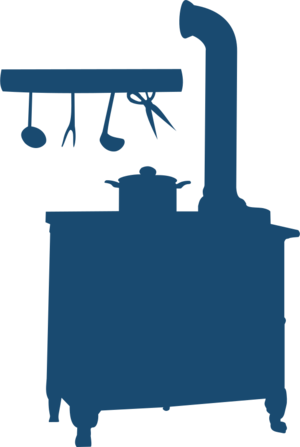 clip art clipart svg openclipart stove blue silhouette outline scissors fire oven kitchen cook bake cooker hearth coal fire fireside kitchen utensils 剪贴画 剪影 蓝色