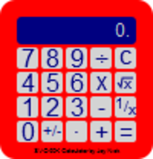 clip art clipart svg openclipart red color blue 图标 science key numbers keys add calculator engineering handcoded maths math calc divide multiply square root subtract 剪贴画 颜色 红色 蓝色