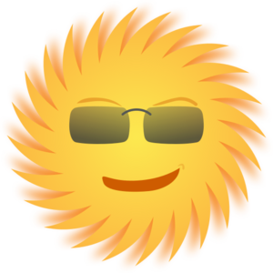 clip art clipart svg openclipart hot cartoon summer sun smile glasses warm sunshine shine shining spiky toon sunglasses 剪贴画 卡通 夏天 夏季 夏日 微笑 太阳