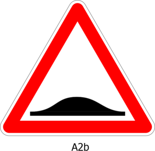 svg road sign symbol warning bump 符号 标志 公路 马路 道路