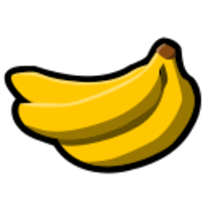 clip art clipart svg openclipart black color 食物 plant yellow 图标 contour outline sign symbol fruit juice lemon fresh vitamines banana bunch 剪贴画 颜色 符号 标志 黑色 黄色 植物 轮廓 水果