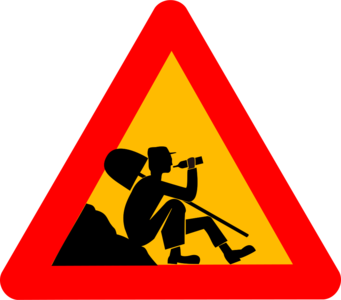 clip art clipart image svg openclipart red color work road 图标 sign symbol funny man humor worker warning road sign drinking roadsign caution information parody break man at work 剪贴画 颜色 符号 标志 男人 红色 路标 公路 马路 道路 警告