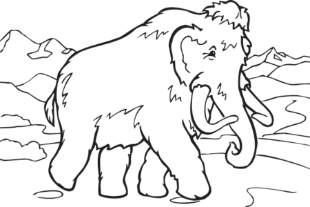 clip art clipart svg openclipart black color 动物 line art white cartoon mammal forest contour mammoth elephant zoo colouring book africa cute large jungle height story 剪贴画 颜色 卡通 线描 线条画 黑色 白色 可爱 轮廓 哺乳类动物 大型的