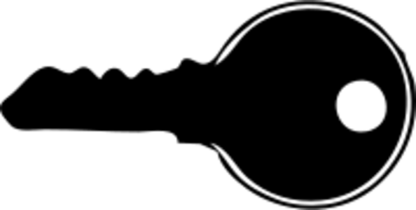 clip art clipart svg openclipart black white silhouette sign symbol tool pictogram open metal lock key 剪贴画 符号 标志 剪影 黑色 白色 工具 金属