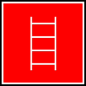 clip art clipart svg openclipart red sign symbol emergency label protection warning safety danger information square ladder 剪贴画 符号 标志 红色 标签 正方形 矩形 方形 危险 警告 保护