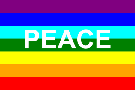 svg sign symbol flag rainbow stripes peace lgbt 符号 标志 旗帜