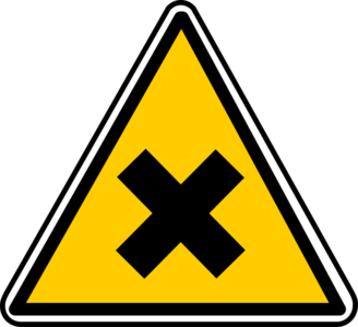 clip art clipart svg openclipart black yellow 图标 sign symbol label warning product hazard danger triangle roadsign caution information thunder triangular traffic sign labelling biohazard 剪贴画 符号 标志 黑色 黄色 路标 标签 危险 警告 三角形
