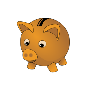 clip art clipart svg openclipart 动物 money cartoon savings piggy bank pig piggy piggybank saving rainy days 剪贴画 卡通 货币 金钱 钱