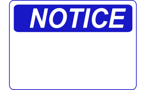 clip art clipart svg openclipart color blue sign blank warning table danger signpost board caution 剪贴画 颜色 标志 蓝色 路标 指示牌 危险 警告