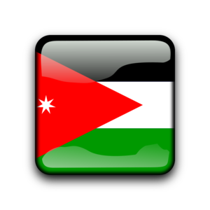 clip art clipart svg iso3166-1 button country flag flags squared kingdom jordan 剪贴画 旗帜 按钮