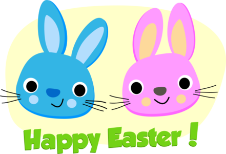 clip art clipart svg openclipart blue 动物 animals season sign head female card happy pink smiling celebration bunny rabbit celebrate rabbits male eggs ears bunnies greeting heads happy easter 剪贴画 标志 男人 男性 女人 女性 季节 蓝色 卡牌 卡片 微笑 庆祝 粉红 粉红色