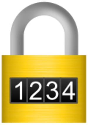 clip art clipart svg openclipart color 图标 digital number protection security lock combination 1234 keylock 剪贴画 颜色 数字化 保护