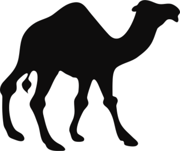 clip art clipart svg openclipart 动物 silhouette mammal exotic back camel bumps bump ungulate 剪贴画 剪影 哺乳类动物