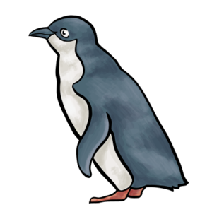 clip art clipart svg openclipart color 动物 bird cartoon mascot penguin zoo standing profile tux linux stand north south looking brand pole 剪贴画 颜色 卡通 鸟 头像 头部