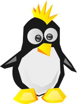 clip art clipart svg openclipart color 动物 bird mascot penguin sea sharp 宝宝 comic tux linux pet punk tiny innocent os computer os reflections 剪贴画 颜色 海洋 宠物 鸟