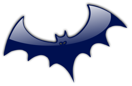 clip art clipart svg openclipart color blue bird fly flying halloween sign symbol bat celebration blind 剪贴画 颜色 符号 标志 蓝色 万圣节 庆祝 鸟 飞行