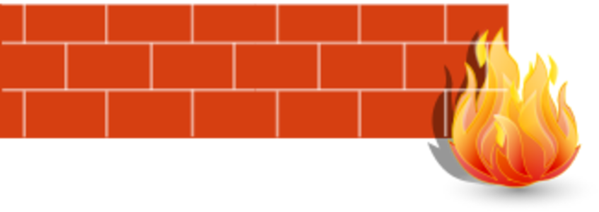 clip art clipart svg openclipart red color computer pc fire orange protection wall internet brick diagram network web firewall 剪贴画 颜色 计算机 电脑 红色 橙色 因特网 互联网 网络 保护