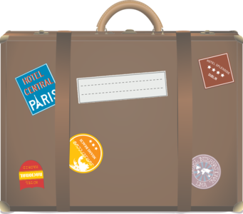 clip art clipart svg openclipart brown color old city travel bag paris vacation holiday suitcase sticker tourist case luggage traveller prague baggage destinations madrid lima dublin 剪贴画 颜色 假日 节日 假期 旅行 城市