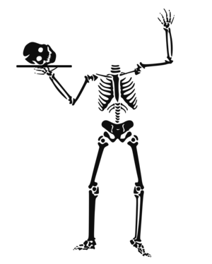 clip art clipart svg openclipart black scene white silhouette 图标 halloween sign symbol head body skeleton human plate scary skull avatar serving spooky ghost holding free corps x-ray hold 31 october 剪贴画 符号 标志 剪影 黑色 白色 万圣节 人类 场景 人 头像 恐怖