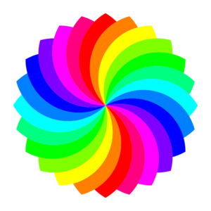 clip art clipart svg openclipart colorful color 花朵 图标 decoration digital round circle logo design bright 12 24 剪贴画 颜色 装饰 设计 彩色 圆形 多彩 数字化