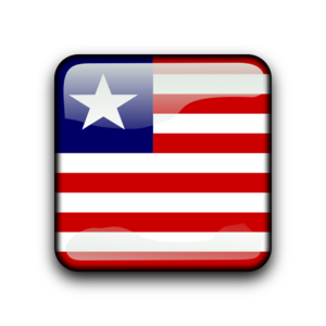 clip art clipart svg iso3166-1 button country flag flags squared republic liberia 剪贴画 旗帜 按钮