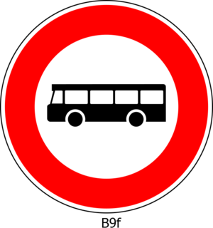 clip art clipart svg openclipart red color white road sign warning signal notice circle bus traffic signpost board roadsign caution information no ban prohibit buses 剪贴画 颜色 标志 白色 红色 路标 圆形 公路 马路 道路 指示牌 警告