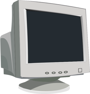 clip art clipart svg openclipart color computer pc display hardware monitor screen video crt electronics television tv omputer 剪贴画 颜色 计算机 电脑 屏幕 显示屏 硬件
