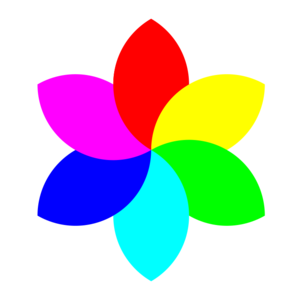 clip art clipart svg openclipart colorful color 花朵 图标 decoration digital round circle logo design petal bright 剪贴画 颜色 装饰 设计 彩色 圆形 多彩 数字化