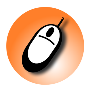 clip art clipart svg openclipart color computer pc orange mouse peripheral it information technology pointer personal computer wired 剪贴画 颜色 计算机 电脑 橙色