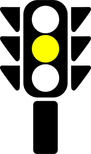 clip art clipart svg openclipart black yellow road sign symbol light traffic amber crossroad semaphore 剪贴画 符号 标志 黑色 黄色 公路 马路 道路