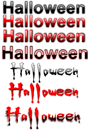 clip art clipart svg openclipart red simple black color silhouette text 图标 halloween sign symbol signs celebrate logo avatar set spooky ghost selection shade free typography 31 october 剪贴画 颜色 符号 标志 剪影 黑色 红色 万圣节 头像 恐怖