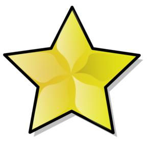 clip art clipart svg openclipart black yellow gold outline symbol border line star golden emblem miltitary 剪贴画 符号 黑色 黄色 线条 黄金 金色 星星 纹章