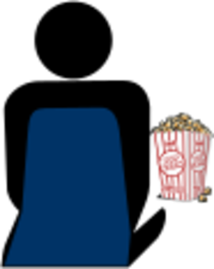 clip art clipart svg openclipart drink color 食物 silhouette 人物 图标 sign symbol film movie person eat cinema sitting theater watch popcorn 剪贴画 颜色 符号 标志 剪影 人类 饮料 饮品 吃的