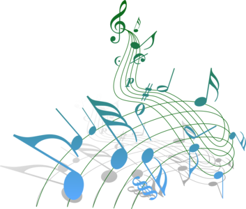 clip art clipart svg openclipart color flying 音乐 play instrument orchestra song concert sound sign symbol musical notes two flow tune five line staff sixteeth notation book 剪贴画 颜色 符号 标志 飞行 声音 乐器