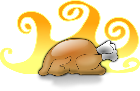 clip art clipart svg openclipart hot 食物 yellow 图标 orange 3d turkey thanksgiving heat heating baked baking thanks giving 剪贴画 黄色 橙色