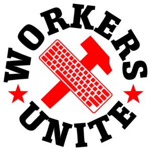clip art clipart svg openclipart red black factory workers office socialism capitalism unite keyboard union modern world hammer protests resistance 剪贴画 黑色 红色 办公 现代 键盘