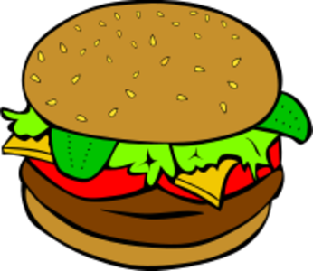 clip art clipart svg openclipart color 食物 summer outdoors dinner lunch menu fastfood fast food cheese meat barbeque tomato beef eat picnic meal bun snack pub steak onion lettuce barbecue burger hamburger american food bbq cheeseburger fried greasy spoon grill grilled groundbeef onions pickle pickles quick smoked smokehouse tomatoes toppings wholesome 剪贴画 颜色 夏天 夏季 夏日 吃的 菜单
