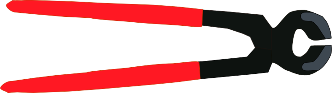 clip art clipart svg openclipart red white tool cut metal black & white repair tools twist manual toolbox diy fix pliers pinchers handyman d.i.y. 剪贴画 白色 红色 工具 金属