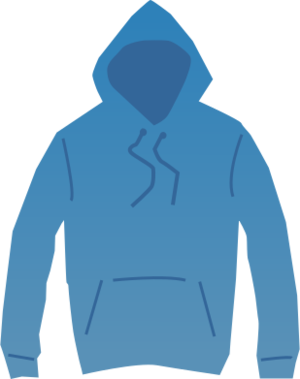 svg openclipart color blue man 运动 sports clothing clothes shirt sleeved long fashion hood jumper hooded top hoodie slip art 颜色 男人 蓝色 时尚 流行 衣服