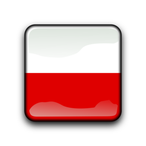clip art clipart svg iso3166-1 button country flag flags squared polish poland 剪贴画 旗帜 按钮