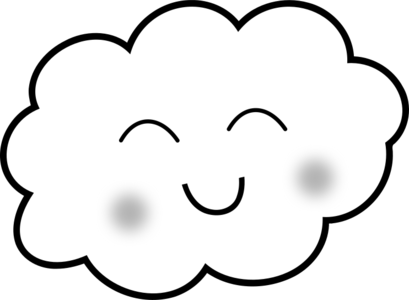 clip art clipart svg openclipart say weather sign symbol happy note comic cloud saying thinking happines 剪贴画 符号 标志