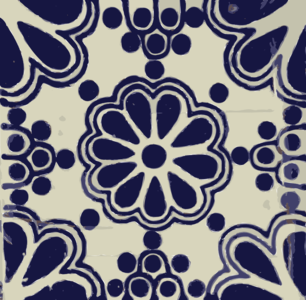 clip art clipart svg openclipart blue 花朵 decoration floral pattern tile decorated tiles squares 剪贴画 装饰 蓝色 花样