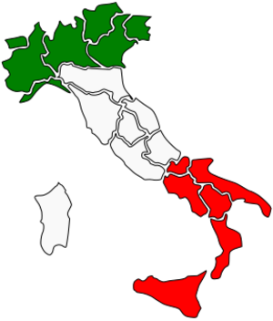 clip art clipart svg openclipart green red italian white flag map europe boot italy region regions italia 剪贴画 绿色 草绿 白色 红色 旗帜 地图 欧洲