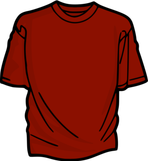 clip art clipart svg openclipart red colour man blank clothing clothes shirt male style t-shirt fashion tee mens 剪贴画 男人 男性 红色 彩色 时尚 流行 衣服