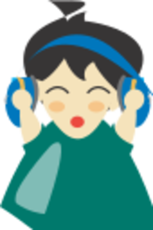 clip art clipart image svg openclipart green color 音乐 男孩 cartoon happy man character listen shirt male young radio handset headphone 剪贴画 颜色 卡通 男人 绿色 草绿 男性 年轻