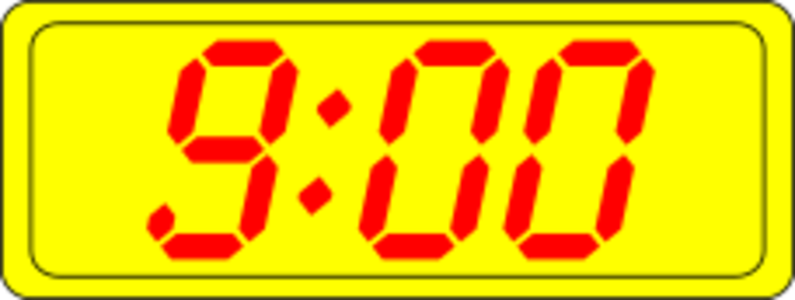 clip art clipart svg openclipart time clock electronic display digital alarm lcd hour clocks digital clock 剪贴画 数字化
